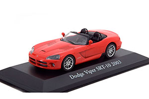 DODGE VIPER SRT-10 2003 РОДСТЕР КРАСНЫЙ