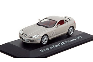 MERCEDES-BENZ SLR MCLAREN C199 2003 СЕРЕБРИСТЫЙ