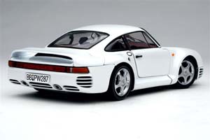 PORSCHE 959 1986 AUTHENTIC WHITE — фото 2