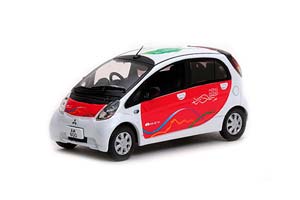 MITSUBISHI I MIEV БЕЛЫЙ С КРАСНЫМ