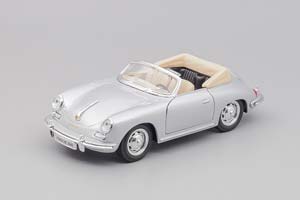 PORSCHE 356 B CABRIOLET 1958, SILVER