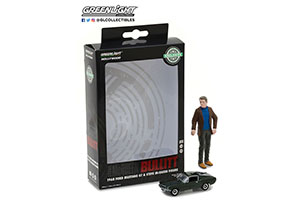 FORD MUSTANG GT 1968 (FROM THE MOVIE BULLIT) At 1:64 AND FIGURE STEVE MCQUEEN IN 1:18 (ДЛИНА МОДЕЛИ 6-10 СМ) — фото 3