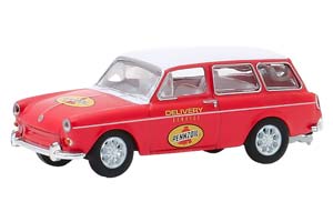 VW VOLKSWAGEN 1600 PENNZOIL DELIVERY SERVICE 1965 (ДЛИНА МОДЕЛИ 6-10 СМ)