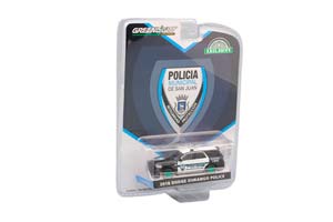 DODGE DURANGO POLICIA MUNICIPAL DE SAN JUAN, PUERTO RICO 2018 (GREENLIGHT!!!) (ДЛИНА МОДЕЛИ 6-10 СМ)