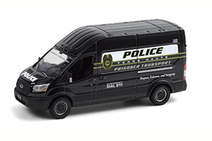 FORD TRANSIT LWB HIGH ROOF TERRE HAUTE INDIANA POLICE PRISONER TRANSPORT 2020 (ДЛИНА МОДЕЛИ 6-10 СМ)