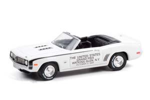 CHEVROLET CAMARO CONVERTIBLE THE UNITED STATES GRAND PRIX PACE CAR 1969 (ДЛИНА МОДЕЛИ 6-10 СМ)