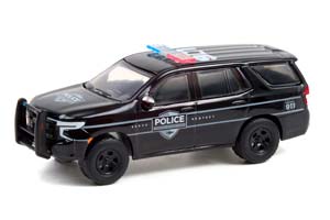 CHEVROLET TAHOE POLICE PURSUIT VEHICLE (PPV) 2021 BLACK (ДЛИНА МОДЕЛИ 6-10 СМ)