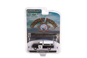CHEVROLET C-10 CALIFORNIA HIGHWAY PATROL 1987 / CHEVROLET C-10 КАЛИФОРНИЙСКИЙ ДОРОЖНЫЙ ПАТРУЛЬ 1987 (ДЛИНА МОДЕЛИ 6-10 СМ) — фото 2