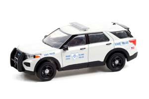 FORD POLICE INTERCEPTOR UTILITY RHODE ISLAND STATE POLICE 2020 (ДЛИНА МОДЕЛИ 6-10 СМ)