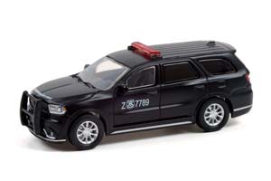 DODGE DURANGO POLICE CARABINEROS DE CHILE PUBLIC ORDER CONTROL 2018 MATTE BLACK (ДЛИНА МОДЕЛИ 6-10 СМ)