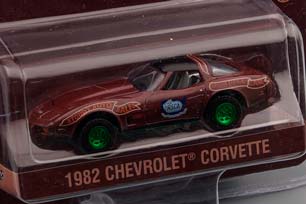CHEVROLET CORVETTE "NAZARETH NATIONAL MOTOR SPEEDWAY" OFFICIAL PACE CAR 1982 (GREENLIGHT!!!) (ДЛИНА МОДЕЛИ 6-10 СМ) — фото 2