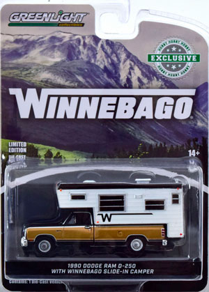DODGE RAM D-250 WINNEBAGO CAMPER 1990 (ДЛИНА МОДЕЛИ 6-10 СМ)