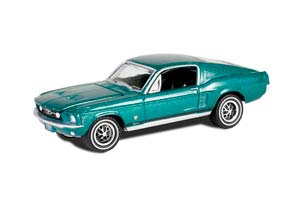FORD MUSTANG GT FASTBACK HIGH COUNTRY SPECIAL 1967 TIMBERLINE GREEN (ДЛИНА МОДЕЛИ 6-10 СМ)