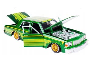 CHEVROLET CAPRICE LOWRIDER 1987 GREEN / ШЕВРОЛЕ КАПРИС ЛОУРАЙДЕР — фото 4