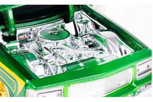 CHEVROLET CAPRICE LOWRIDER 1987 GREEN / ШЕВРОЛЕ КАПРИС ЛОУРАЙДЕР — фото 6