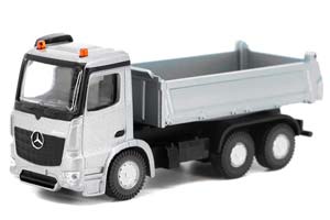 MERCEDES-BENZ AROCS, SILVER (ДЛИНА МОДЕЛИ 6-10 СМ)