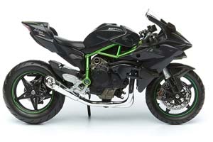 KAWASAKI NINJA H2 R / КАВАСАКИ НИНЬДЗЯ ЧЕРНЫЙ — фото 4