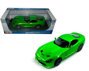 DODGE SRT VIPER GTS 2013 GREEN