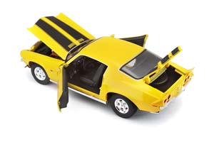 CHEVROLET CAMARO 1971 YELLOW / ШЕВРОЛЕ КАМАРО ЖЕЛТЫЙ — фото 2