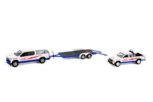 CHEVROLET SILVERADO 1500 2023 С ПРИЦЕПОМ-АВТОВОЗОМ И CHEVROLET S-10 BAJA 