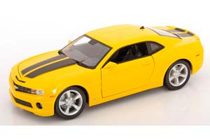 CHEVROLET CAMARO SS RS 2010 YELLOW BLACK