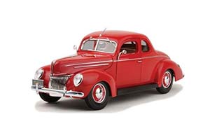 FORD DELUXE COUPE 1939 RED / ФОРД ДЕЛЮКС КРАСНЫЙ
