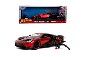 FORD GT 2017 WITH FIGURE MOVIE SPIDER-MAN 2017 RED/BLUE | FORD GT ФОРД ГТ С ФИГУРКОЙ ЧЕЛОВЕКА ПАУКА — фото 13