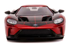 FORD GT 2017 WITH FIGURE MOVIE SPIDER-MAN 2017 RED/BLUE | FORD GT ФОРД ГТ С ФИГУРКОЙ ЧЕЛОВЕКА ПАУКА — фото 6