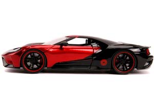 FORD GT 2017 WITH FIGURE MOVIE SPIDER-MAN 2017 RED/BLUE | FORD GT ФОРД ГТ С ФИГУРКОЙ ЧЕЛОВЕКА ПАУКА — фото 8
