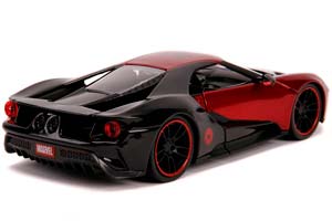 FORD GT 2017 WITH FIGURE MOVIE SPIDER-MAN 2017 RED/BLUE | FORD GT ФОРД ГТ С ФИГУРКОЙ ЧЕЛОВЕКА ПАУКА — фото 2