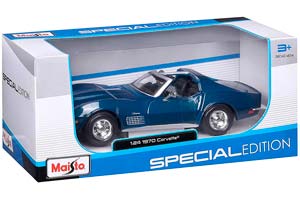 CHEVROLET CORVETTE 1970 BLUE / ШЕВРОЛЕ КОРВЕТ СИНИЙ — фото 4