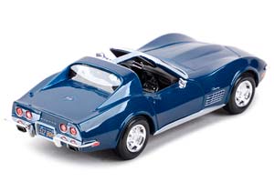 CHEVROLET CORVETTE 1970 BLUE / ШЕВРОЛЕ КОРВЕТ СИНИЙ — фото 2