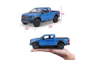 FORD F-150 RAPTOR 2017 BLUE / ФОРД РАПТОР СИНИЙ — фото 3