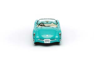 CHEVROLET CORVETTE TURQUOISE 1957 / ШЕВРОЛЕ КОРВЕТ ЗЕЛЕНЫЙ — фото 9