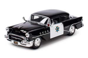 BUICK CENTURY 1955, BLACK/WHITE