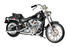 HARLEY DAVIDSON FXST SOFTAIL 1984 BLACK / ХАРЛЕЙ ДЭВИДСОН ЧЕРНЫЙ — фото 3