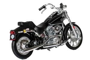 HARLEY DAVIDSON FXST SOFTAIL 1984 BLACK / ХАРЛЕЙ ДЭВИДСОН ЧЕРНЫЙ — фото 2