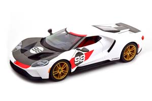 FORD GT HERITAGE EDITION 2021 WHITE/CARBON/RED 