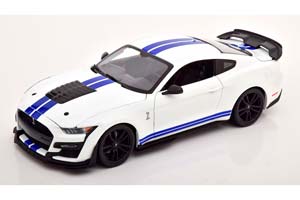 FORD SHELBY MUSTANG GT500 2020 WHITE DARK BLUE