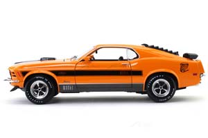 FORD MUSTANG MACH-1 1970 ORANGE / ФОРД МУСТАНГ МАХ-1 ОРАНЖЕВЫЙ — фото 6