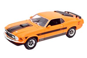 FORD MUSTANG MACH 1 (1970), ORANGE BLACK