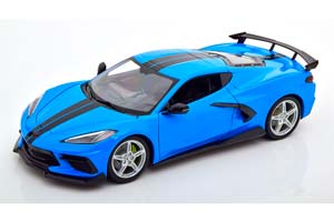 CHEVROLET CORVETTE STINGRAY COUPE 2020 BLUE BLACK