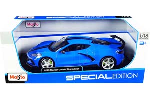 CHEVROLET CORVETTE STINGRAY COUPE 2020 BLUE / ШЕВРОЛЕ КОРВЕТ СИНИЙ — фото 6
