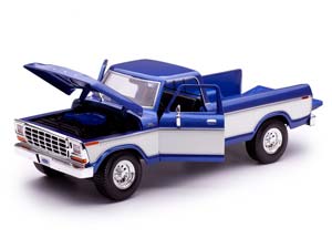 FORD F-150 PICK UP 1979 SPECIAL EDITION СИНИЙ С БЕЛЫМ — фото 3