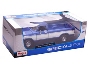 FORD F-150 PICK UP 1979 SPECIAL EDITION СИНИЙ С БЕЛЫМ — фото 15