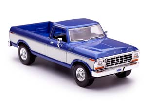 FORD F-150 PICK UP 1979 SPECIAL EDITION СИНИЙ С БЕЛЫМ — фото 9