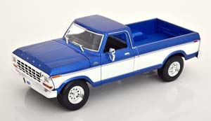 FORD F150 PICK UP 1979 BLUEMETALLIC WHITE