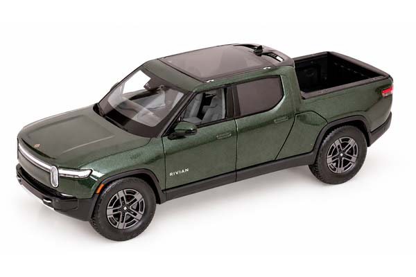 RIVIAN R1T DOUBLE CABINE 2025 DARKGREEN-METALLIC / РИВИАН R1T С ДВОЙНОЙ КАБИНОЙ 2025 ТЕМНО-ЗЕЛЕНЫЙ МЕТАЛЛИК