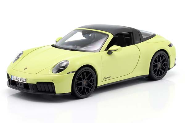 PORSCHE 911 (992.2) TARGA 4 GTS HYBRID 2025 YELLOW / ПОРШЕ 911 (992.2) ТАРГА 4 GTS ГИБРИД 2025 ЖЕЛТЫЙ