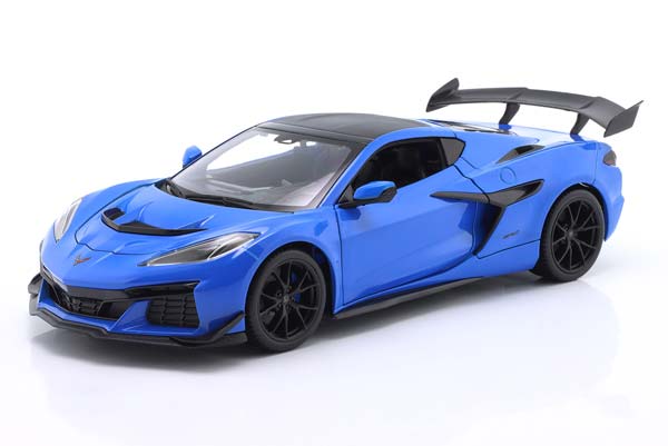 CORVETTE ZR1 (C8) COUPE 2026 RIPTIDE BLUE METALLIC / КОРВЕТ ZR1 (C8) КУПЕ 2026 СИНИЙ МЕТАЛЛИК РИПТАЙД